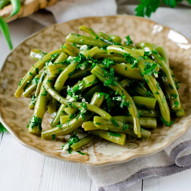 Haricots verts à l'ail.webp