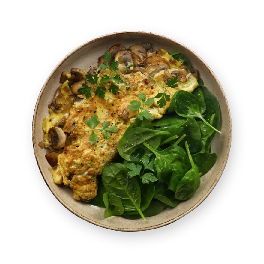 Omelette aux champignons.webp