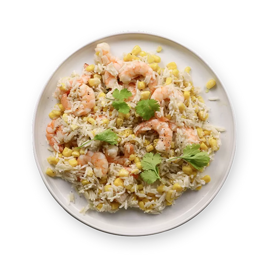 Riz crevettes, coco & maïs.webp
