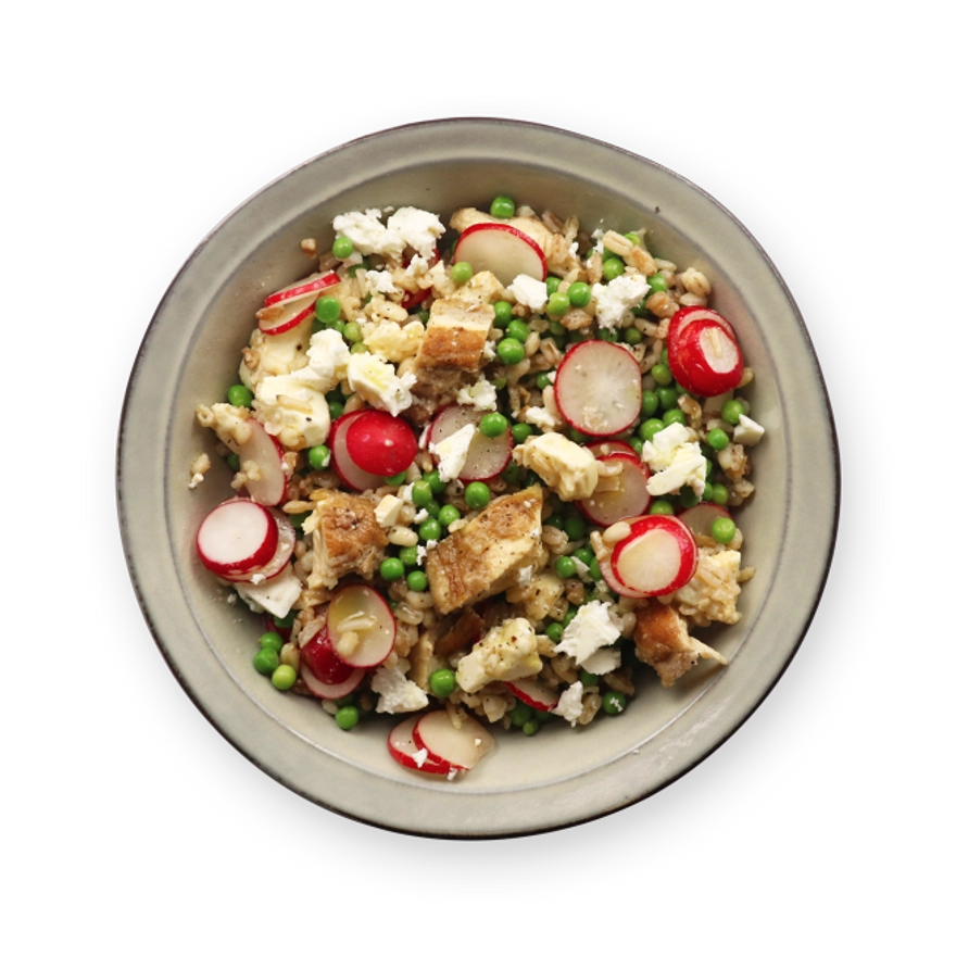 Salade printanière au poulet.webp